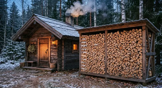 Укладка дров в Пензе, проезд Тепличная, 5